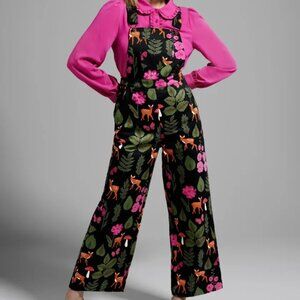 Winter Wonderland Princess Highway Deer Overalls Jumpsuit AU 12 / US 10